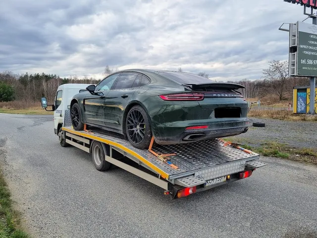 porsche transport luksusowego samochodu wrocław